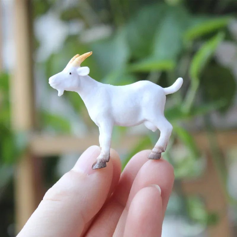 Resin Craft Ideas - 1 Piece Simulation Farm Animal Goat