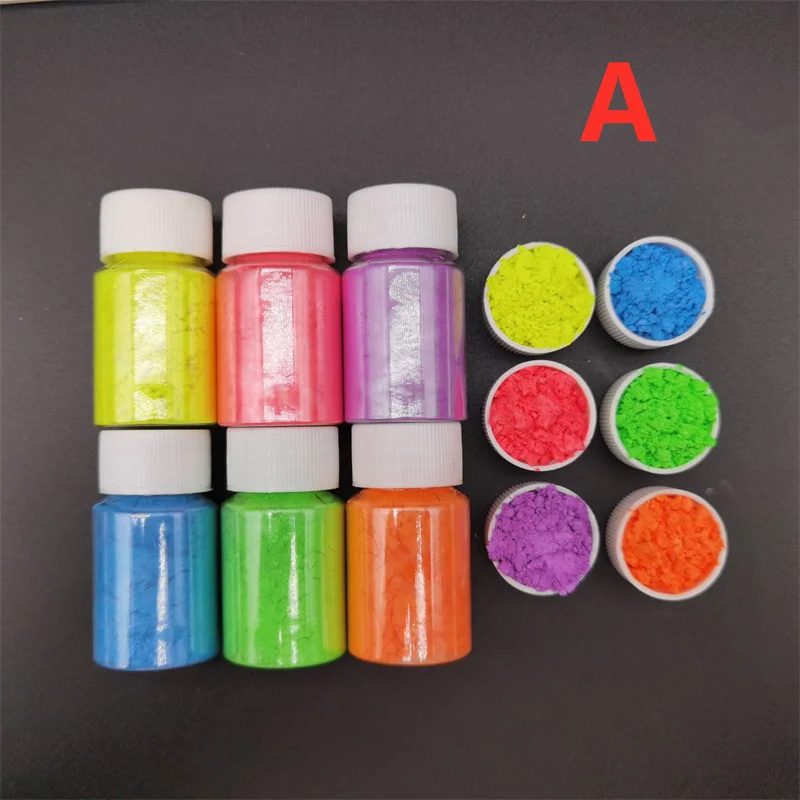 12 Colors Fluorescent Neon Pea - đánh giá và giá Resin Glitter Pack