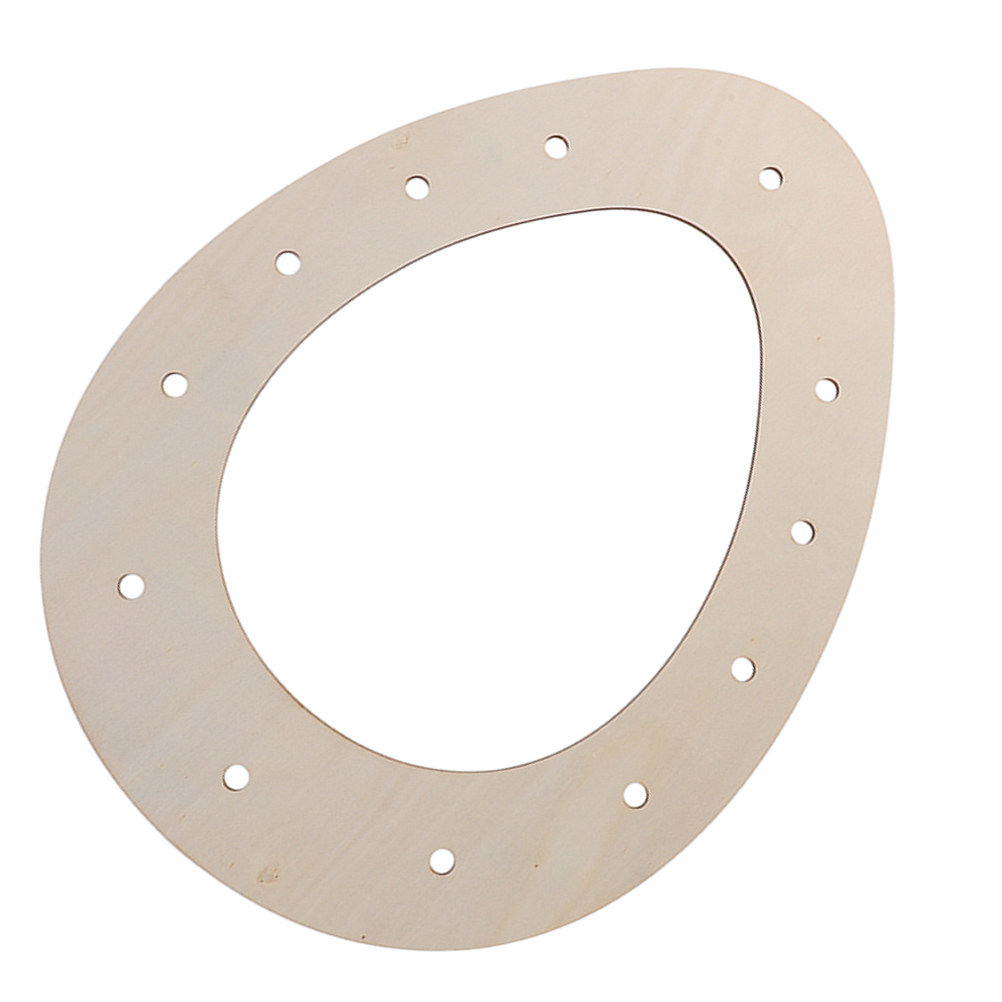 DIY Easter Wreath Frame Egg Sh - đánh giá và giá Wood Ring Blank