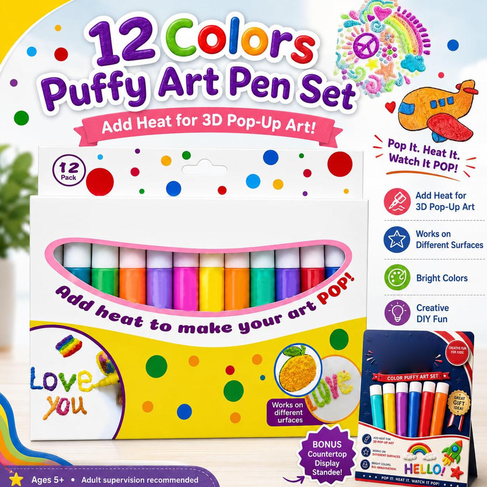 3D Bubble Pen Set Colorful Han - đánh giá và giá Copic Marker Sketch